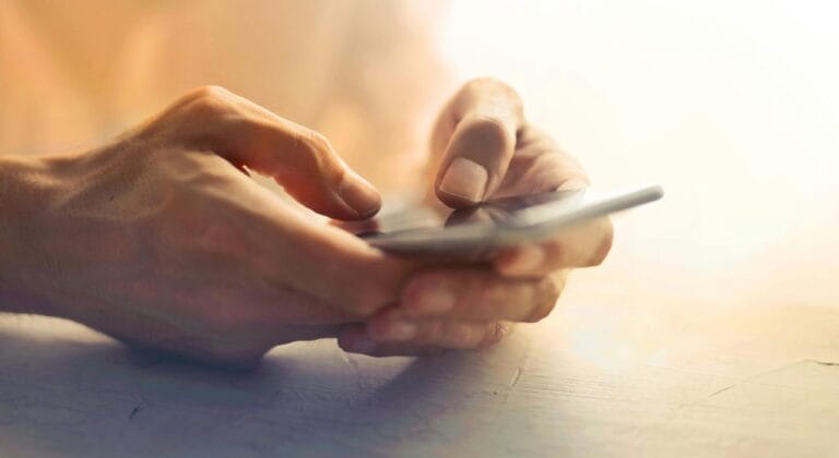 Brug af smartphone