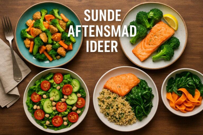 25 sunde aftensmad ideer alle kan lave