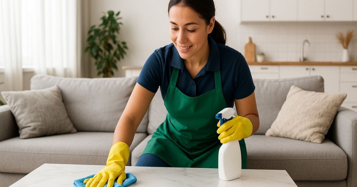 professionel rengøring til hjemmet