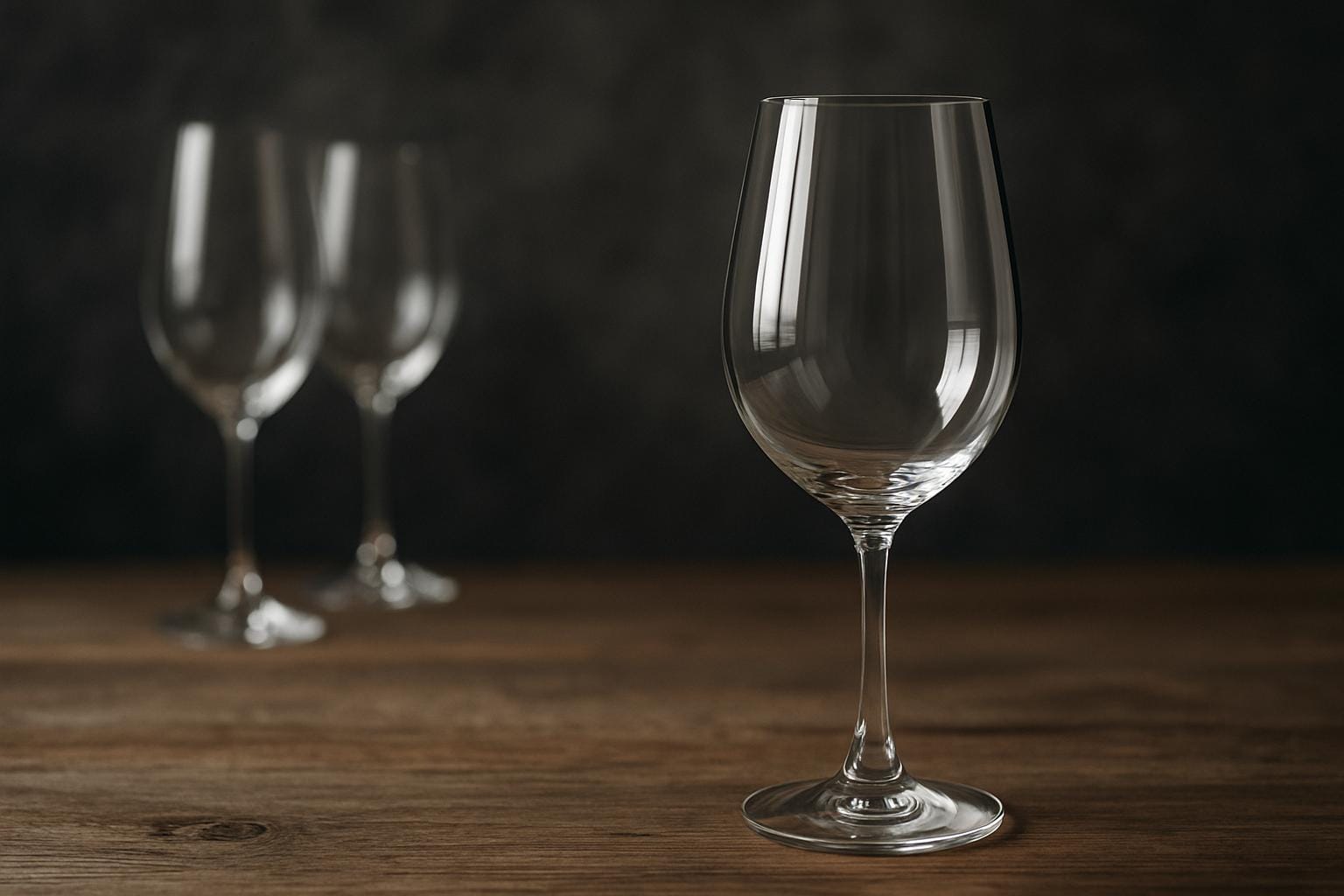 Hvorfor har vinglas den form de har?