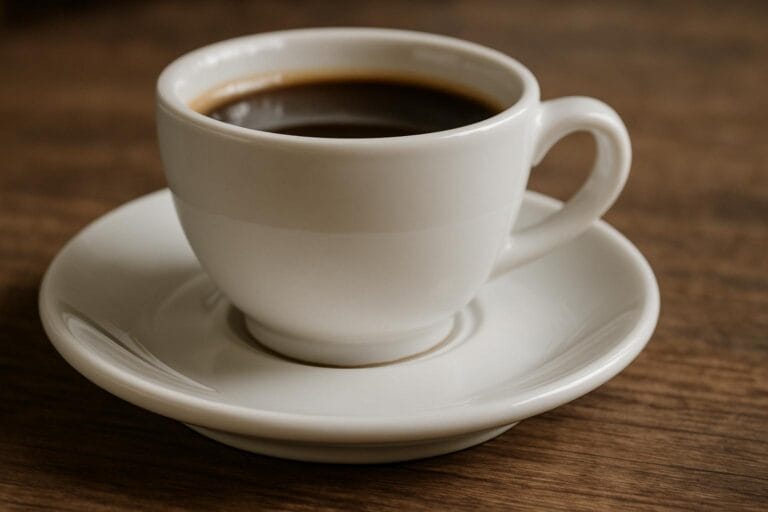 Hvorfor har kaffekopper en forhøjet kant under bunden?