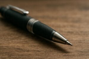 Hvorfor rasler kuglepenne?