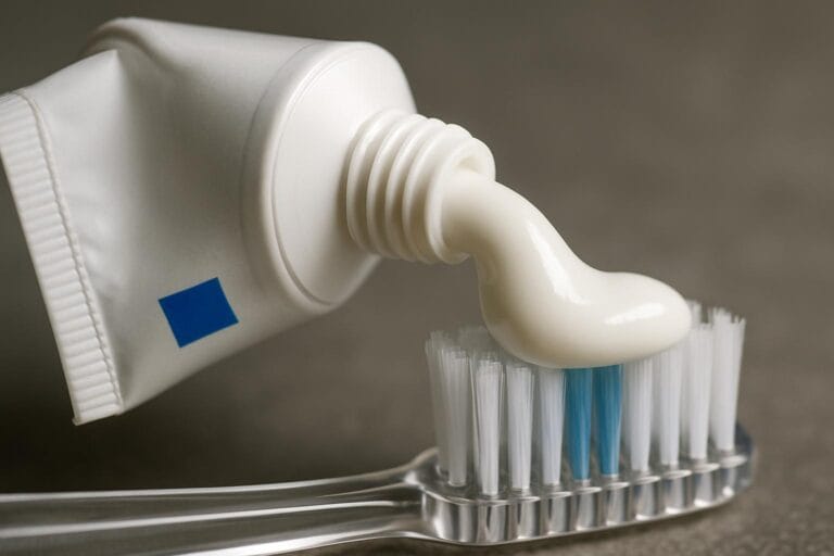 Hvorfor har tandpastatuber farvede firkanter på kanten?