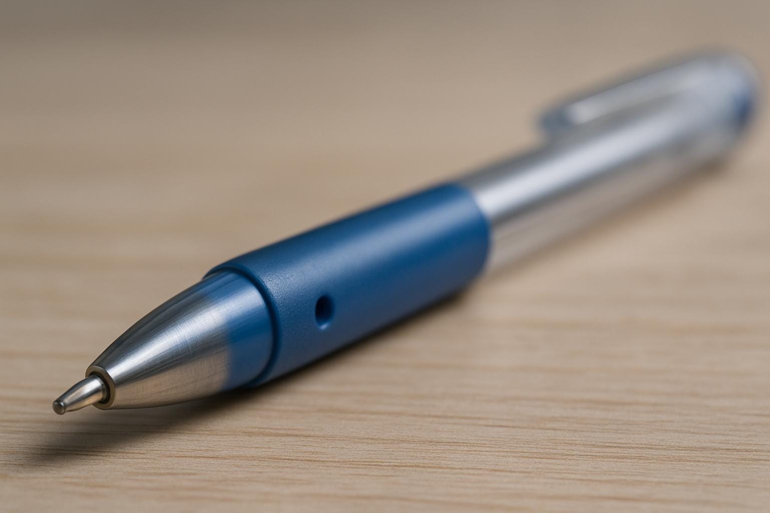 Hvorfor har kuglepenne små huller i siden?