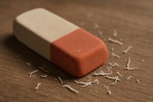 Hvorfor er viskelædere tofarvede?