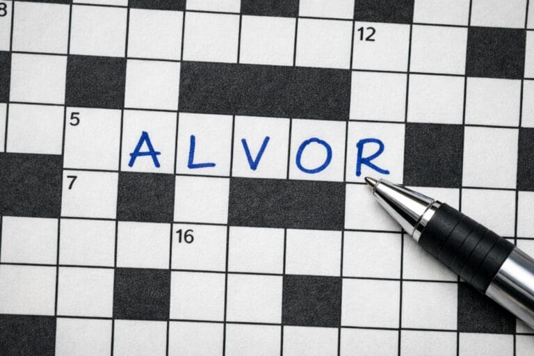 alvor krydsord