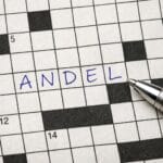 Andel krydsord – Løsninger og synonymer