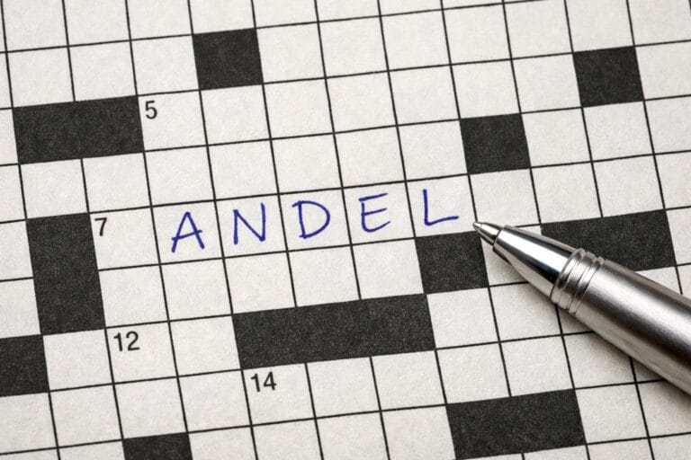 andel krydsord