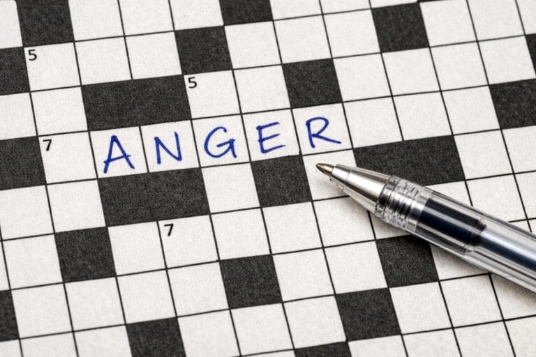 anger krydsord