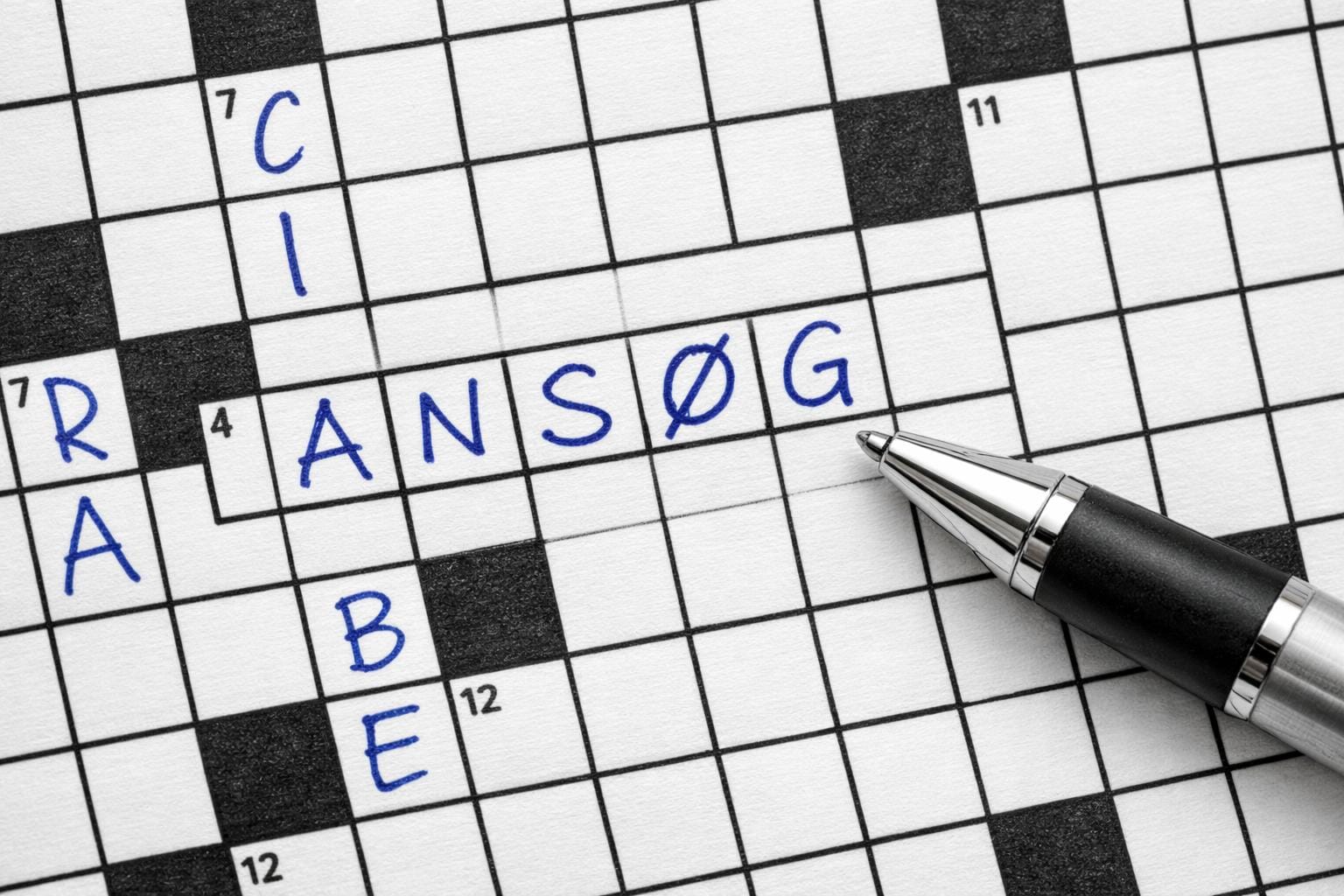ansøg krydsord