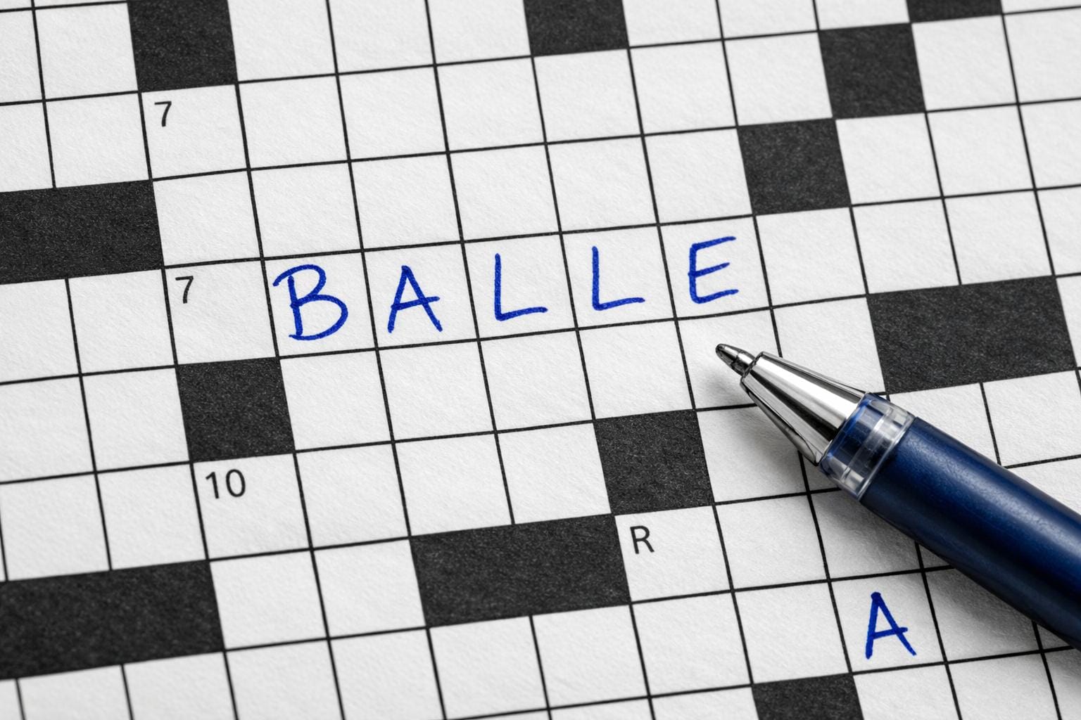 balle krydsord