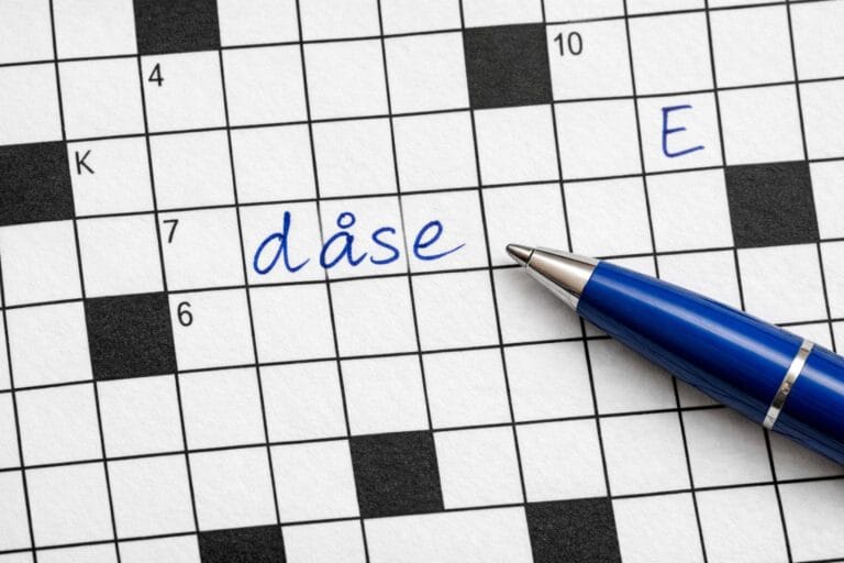 dåse krydsord