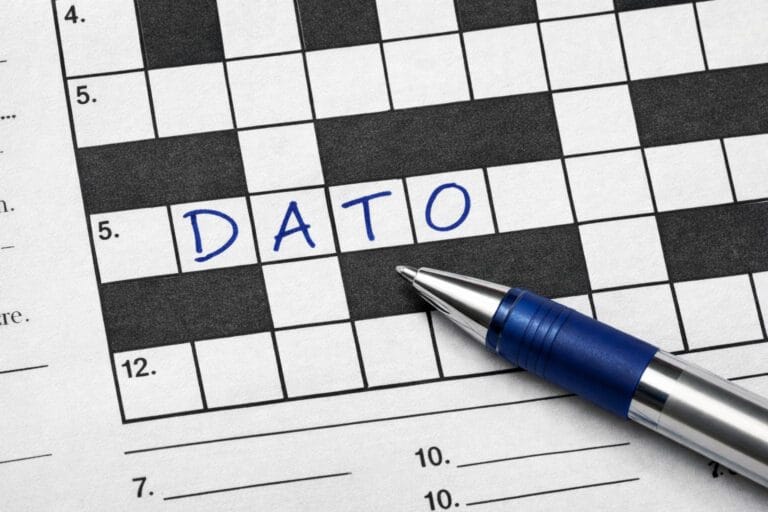 dato krydsord