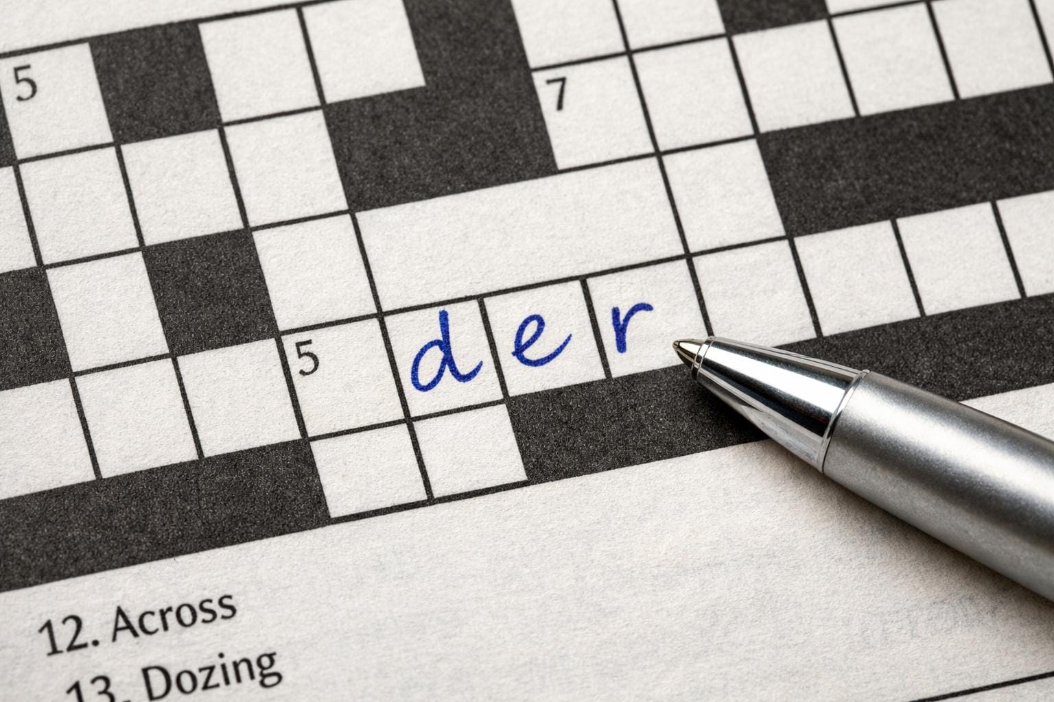 der krydsord