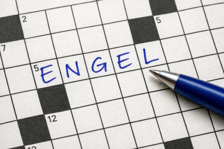 engel krydsord