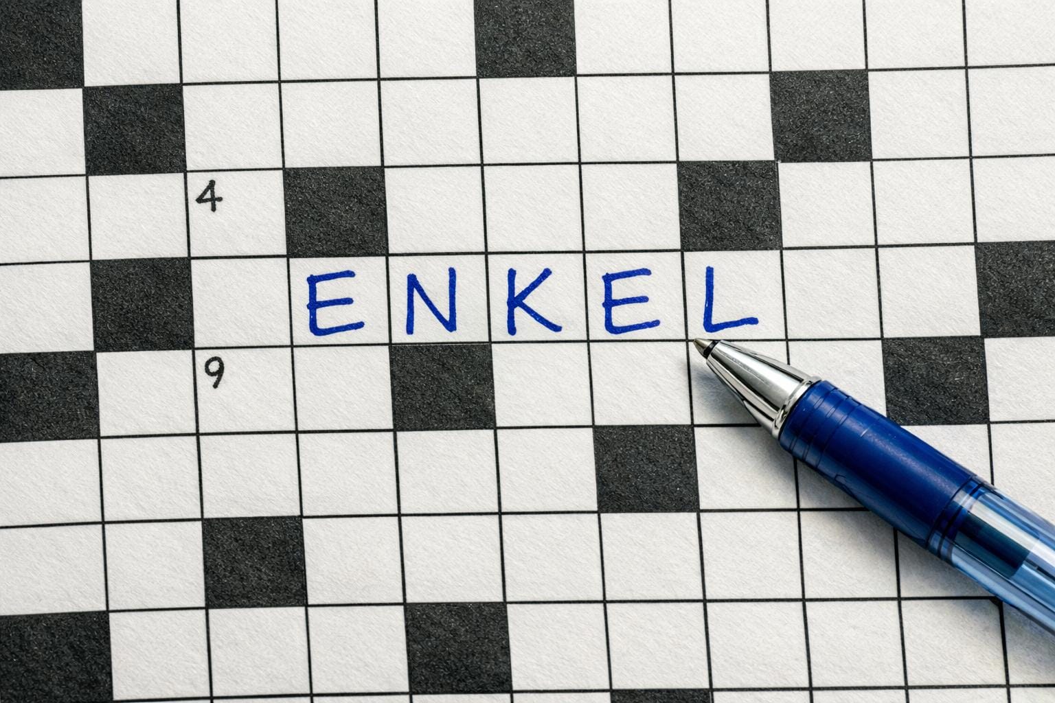 enkel krydsord