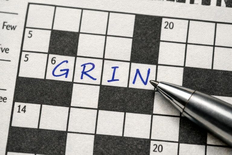grin krydsord