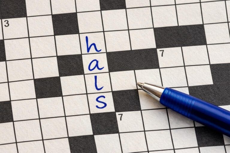 hals krydsord
