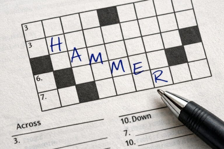 hammer krydsord