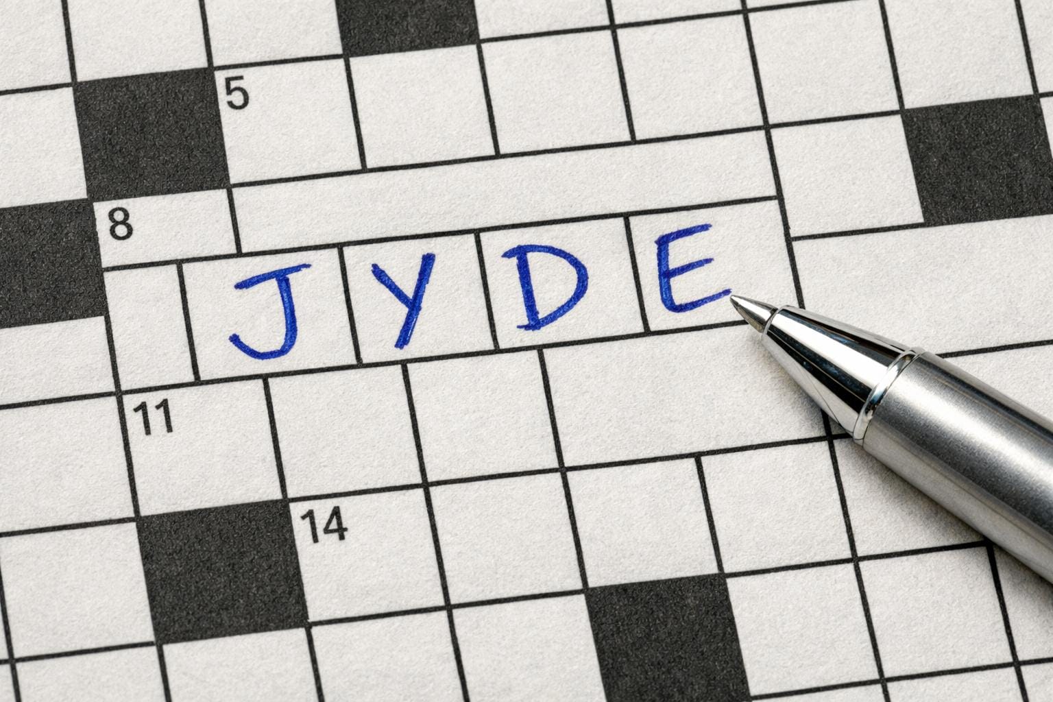 jyde krydsord