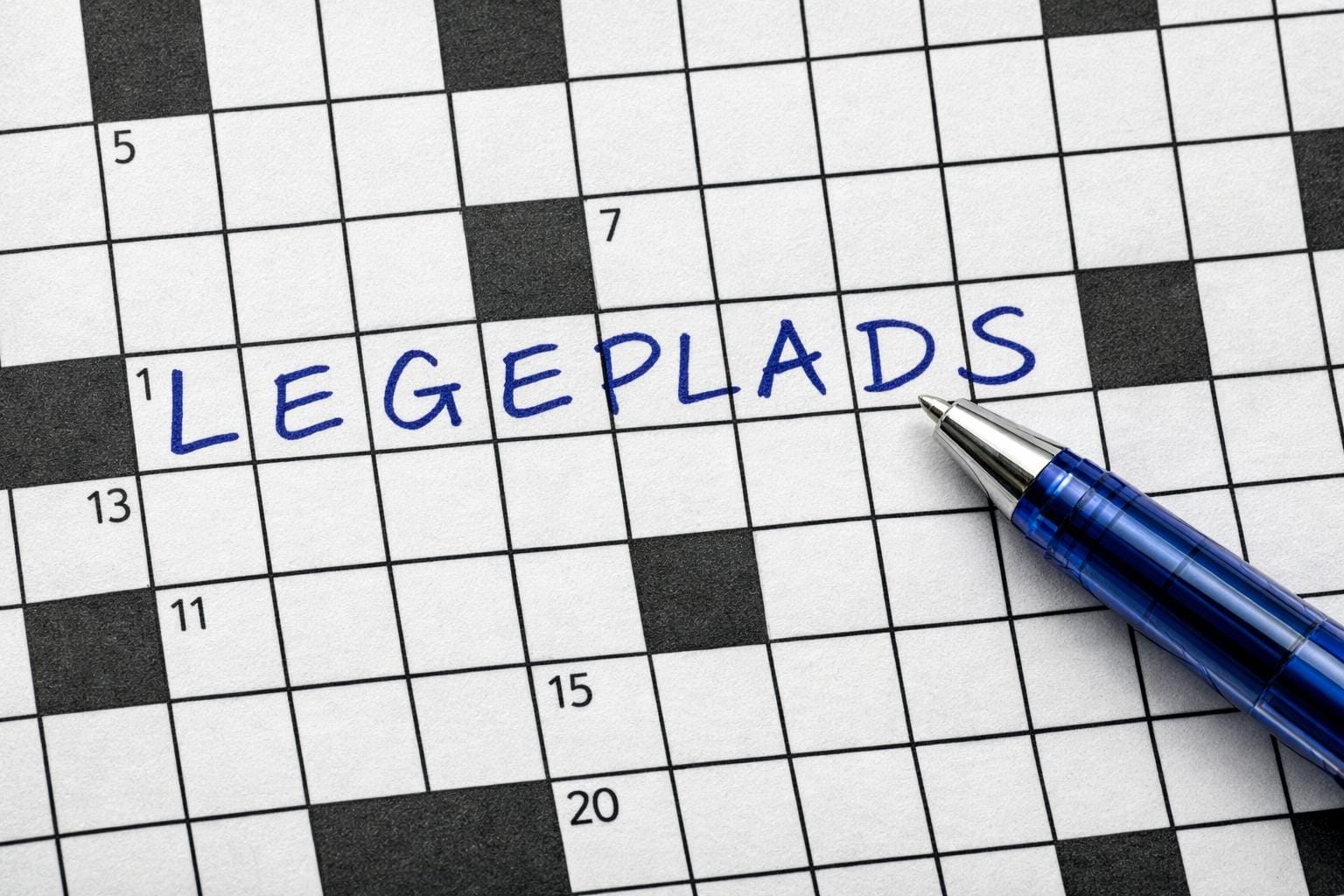 legeplads krydsord