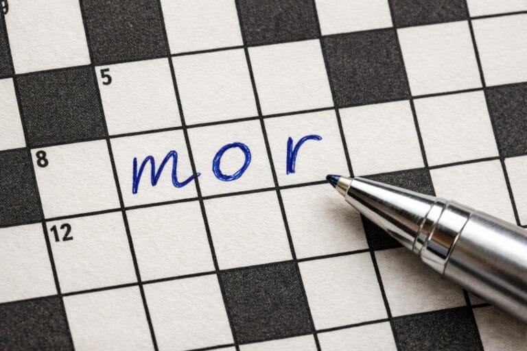 mor krydsord