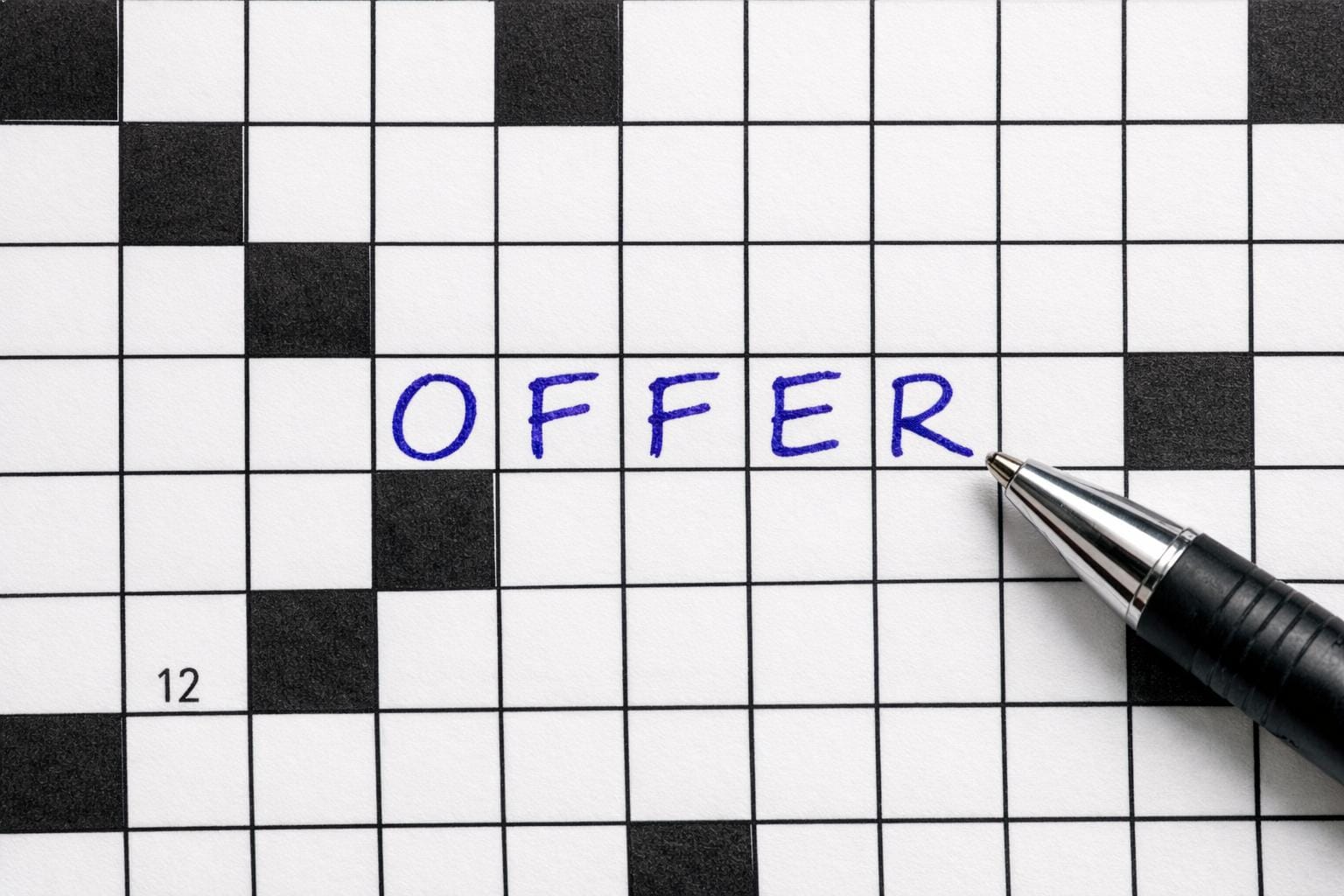 offer krydsord