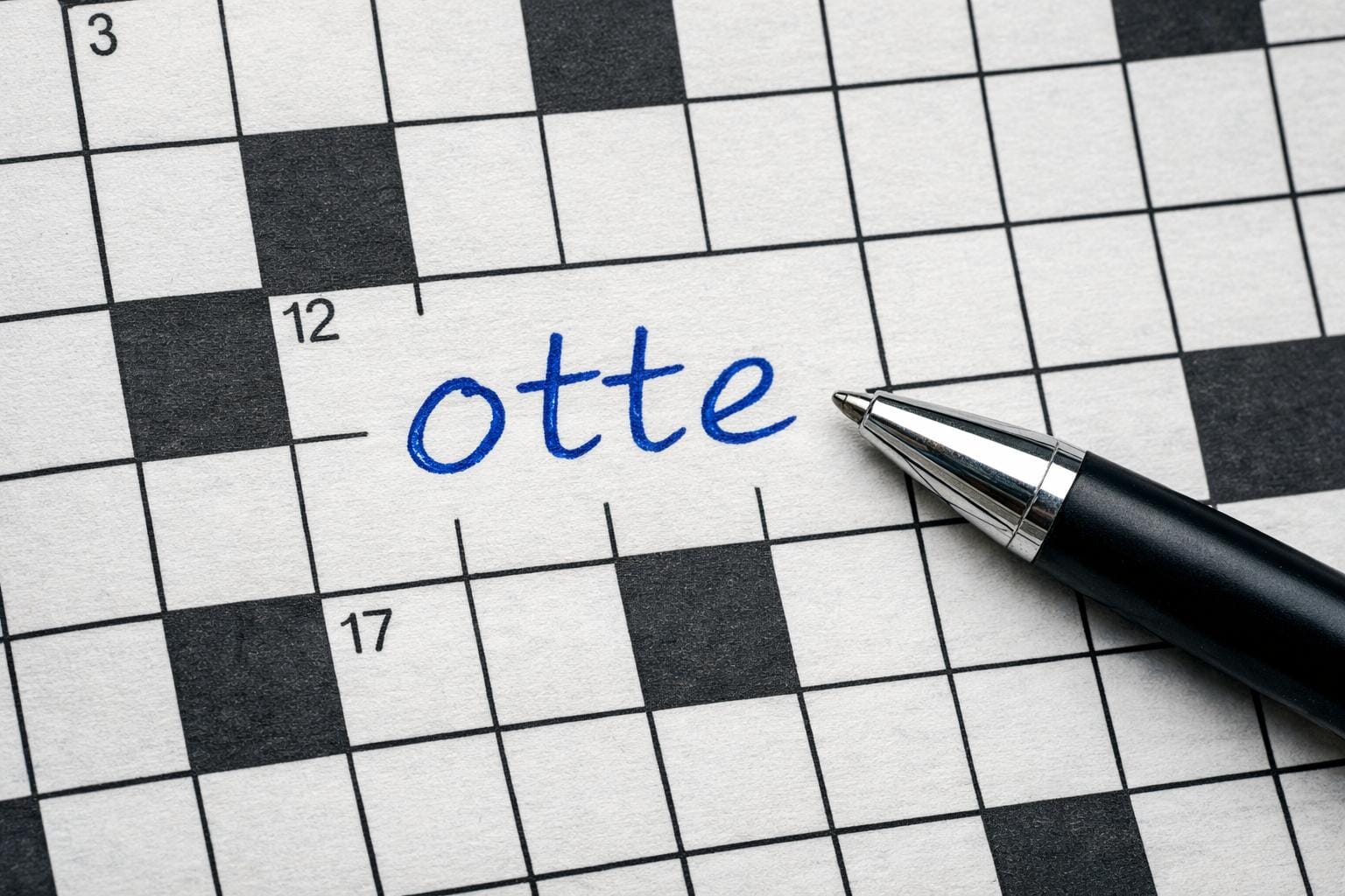 otte krydsord