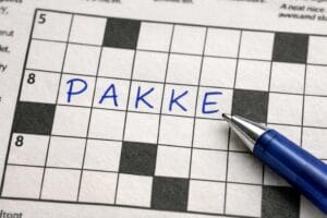pakke krydsord