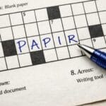 Papir krydsord – Løsninger og synonymer