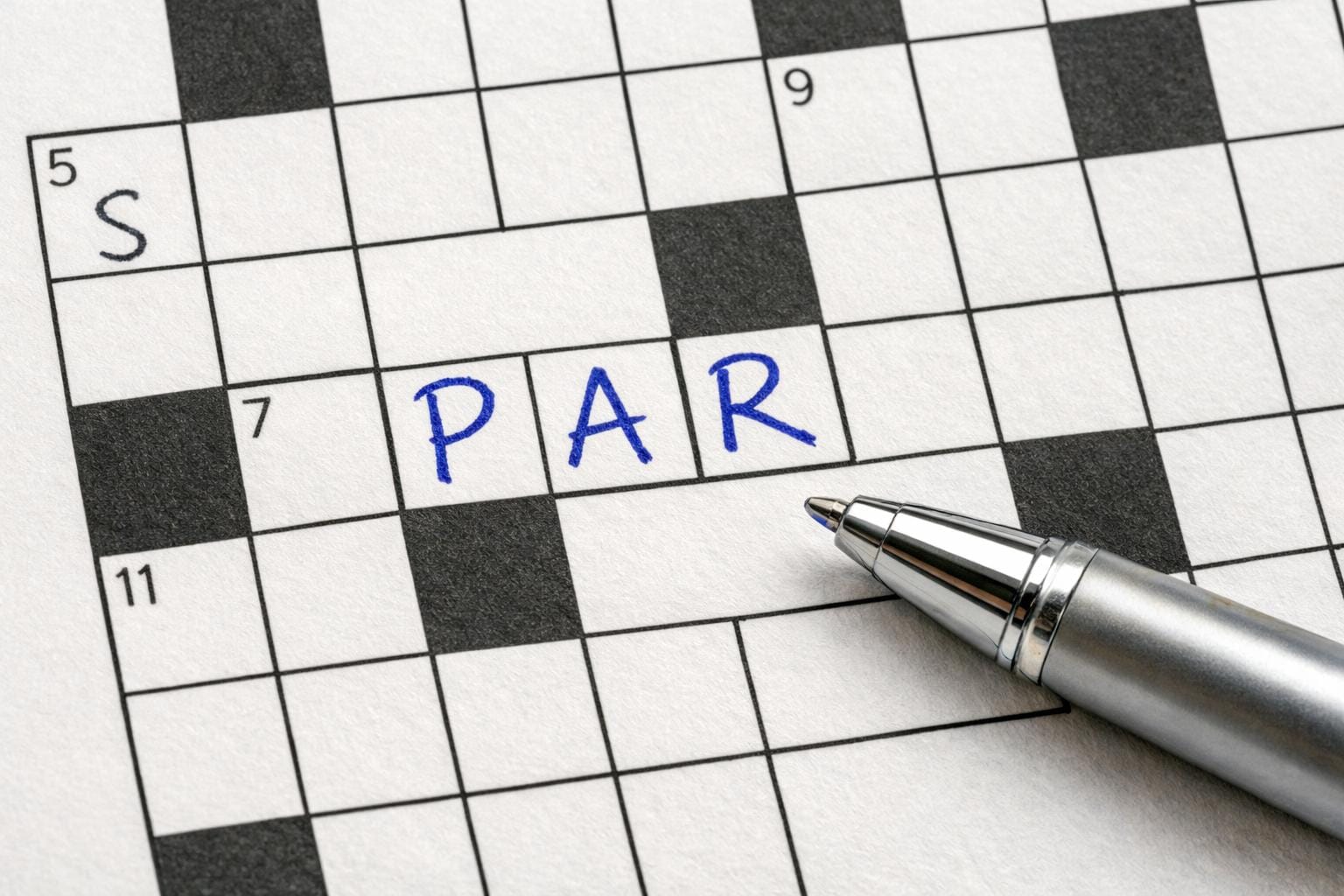 par krydsord
