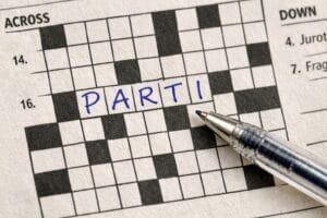 parti krydsord