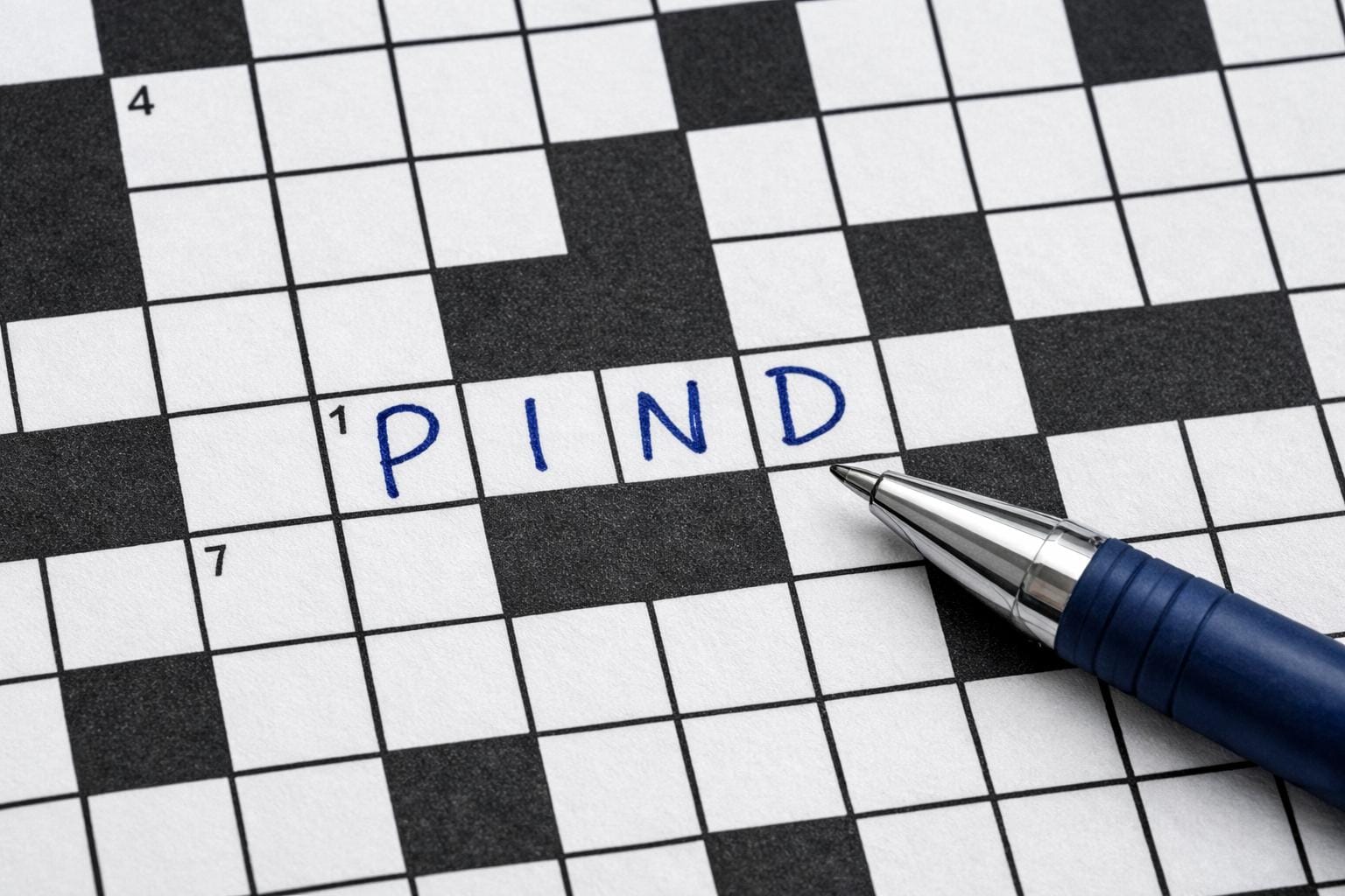 pind krydsord