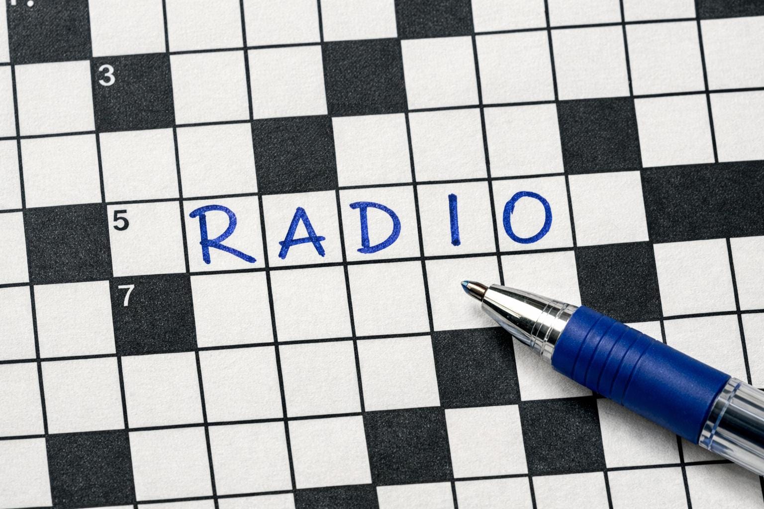 radio krydsord