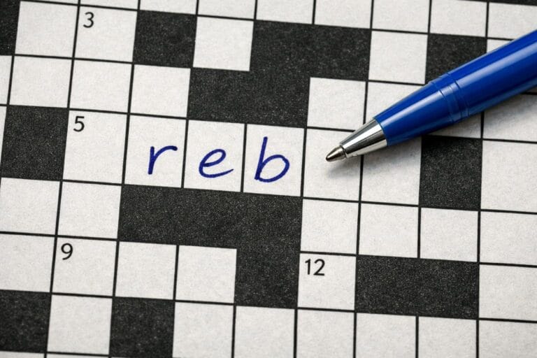 reb krydsord