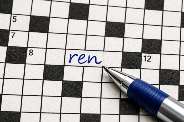 ren krydsord