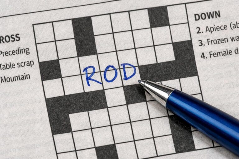 rod krydsord