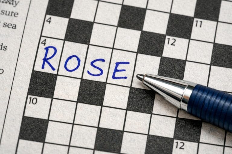 rose krydsord