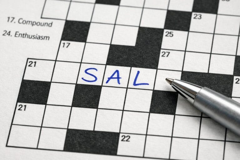 sal krydsord