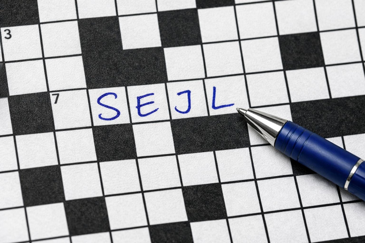sejl krydsord