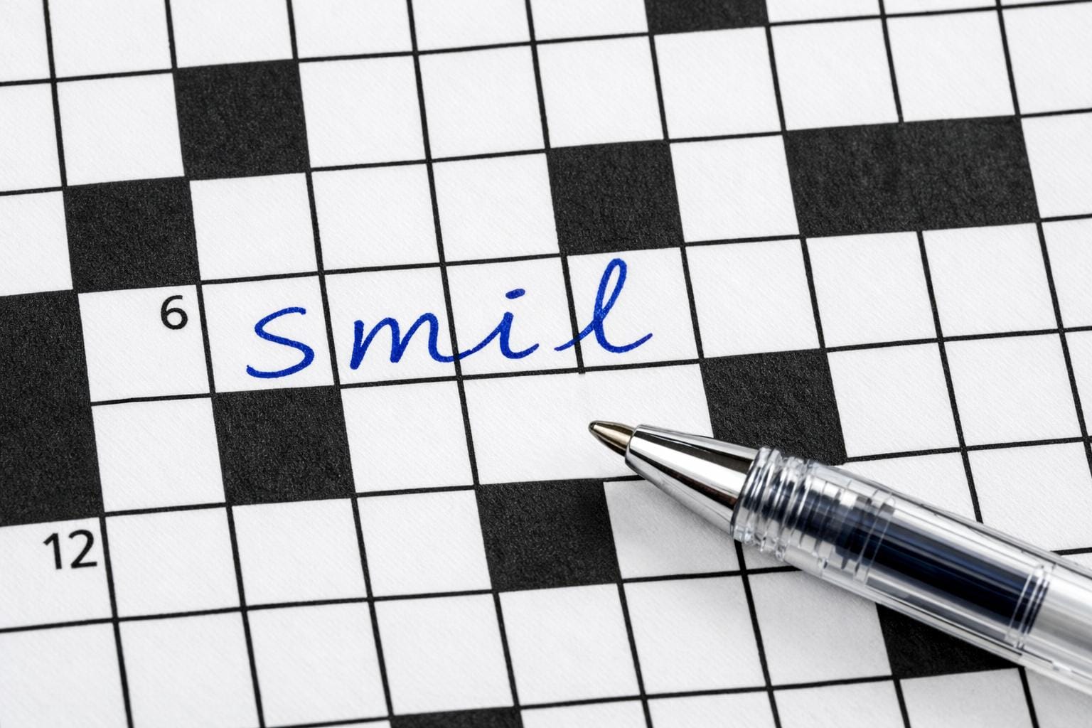 smil krydsord