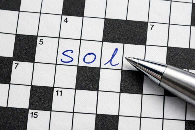 sol krydsord