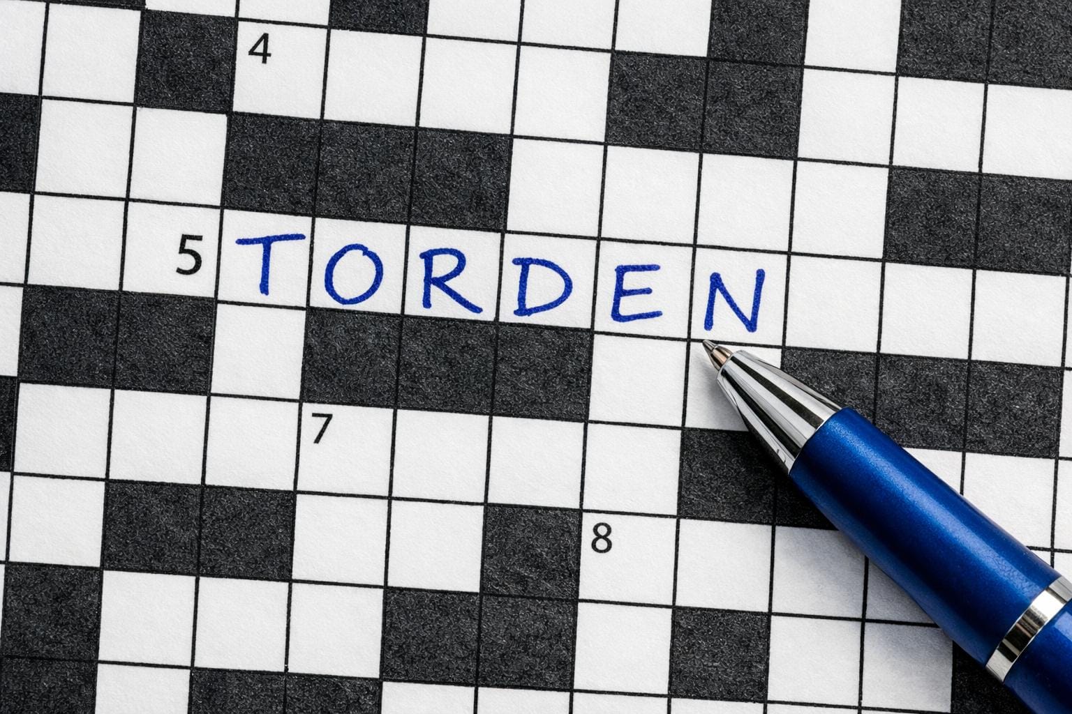 torden krydsord