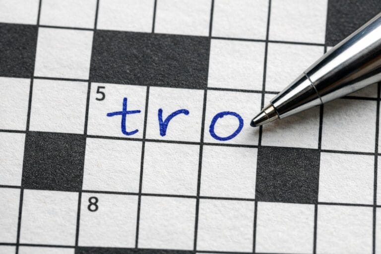 tro krydsord
