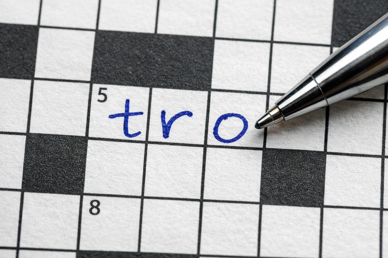 tro krydsord