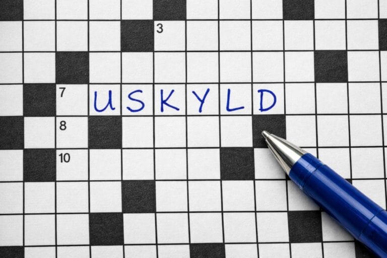 uskyld krydsord