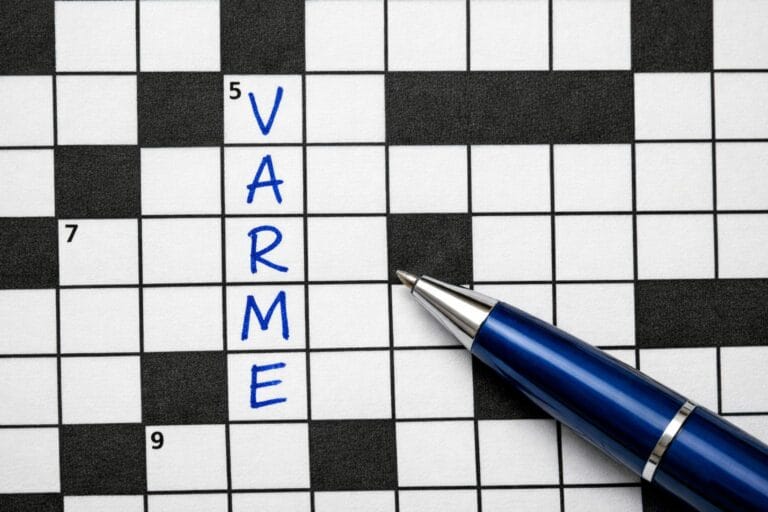 varme krydsord