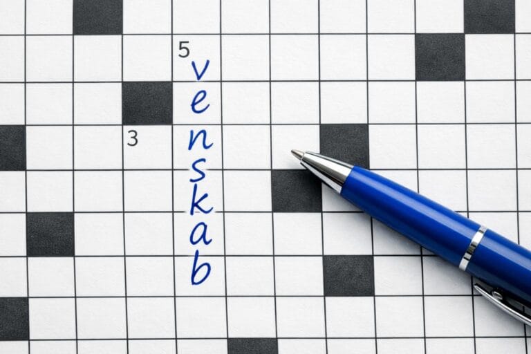 venskab krydsord