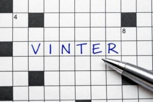 vinter krydsord