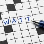 Watt krydsord – Løsninger og synonymer